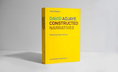 Yellow book cover by David Adjaye
