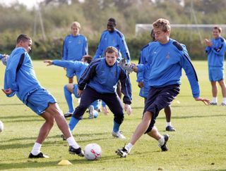 Jermaine Jenas, left, was an unused member of England's 2006 World Cup squad