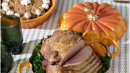 Le Creuset 2.75 qt. Signature Pumpkin Braiser