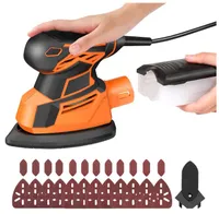 Vastar Mouse Sander, 130W 14000RPM Detail Sander with Dust Collector&nbsp;