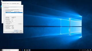 Windows 10 desktop screen