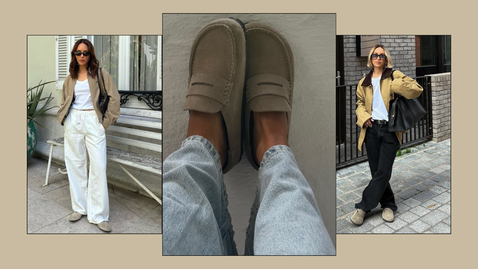 Influencers wear Boston clogs and Boston Naples