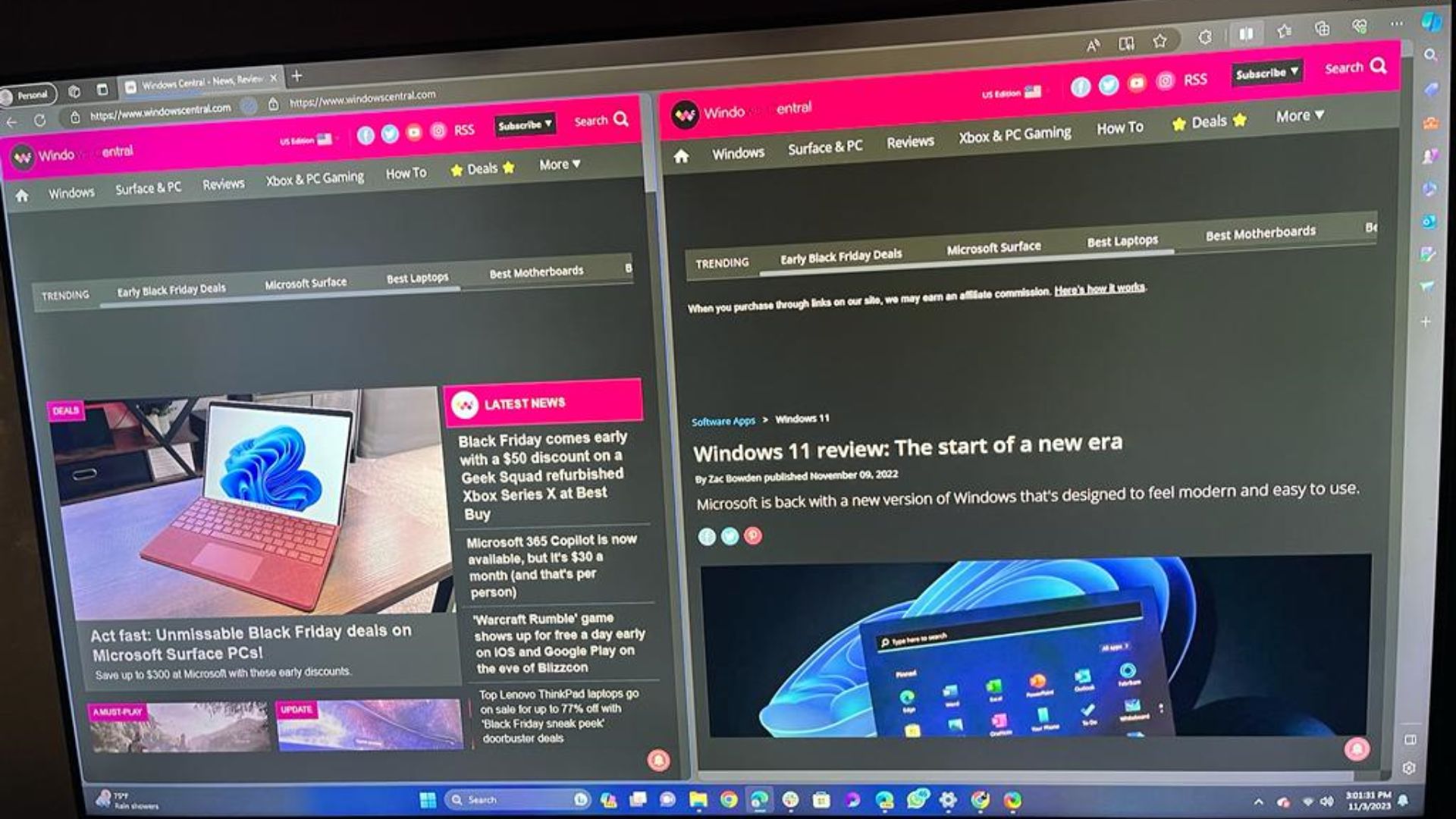 Microsoft Edge will let you restore a soplit tab