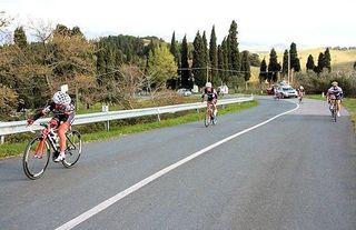 The Cervelo team dominated last year's Trofeo Costa Etrusca