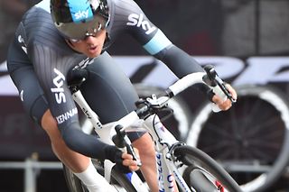 Peter Kennaugh placed eighth in the prologue of the Jayco Herald Sun Tour