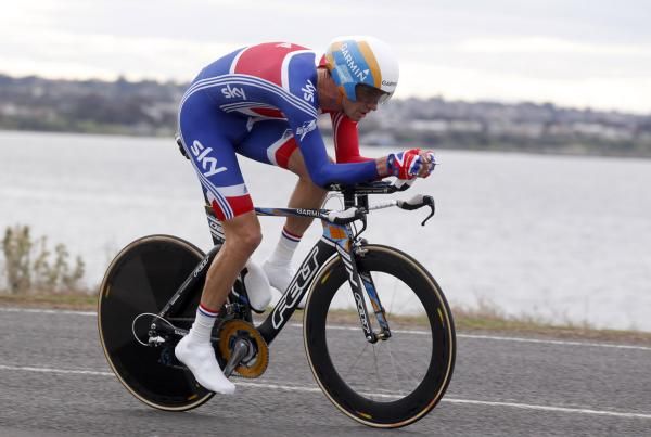 David Millar (Great Britain) is always a stylish performer