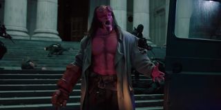 David Harbour makes for a scary Hellboy in the 2019 reboot