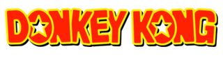 Donkey Kong logo, one of the best gaming logos