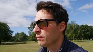 Golf Glasses UK : Polarized Golf Sunglasses With Green Mirror Lenses