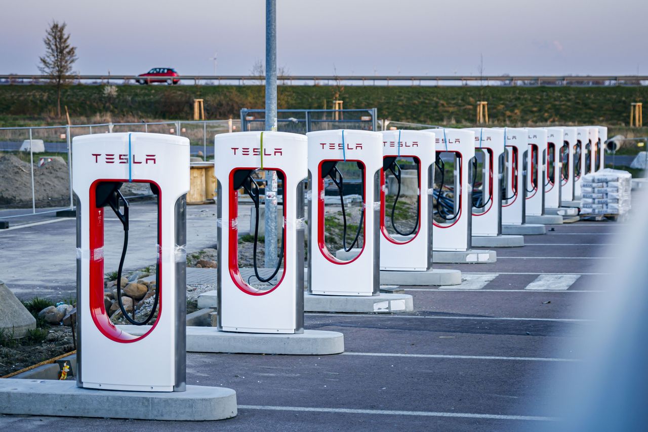 Tesla chargers