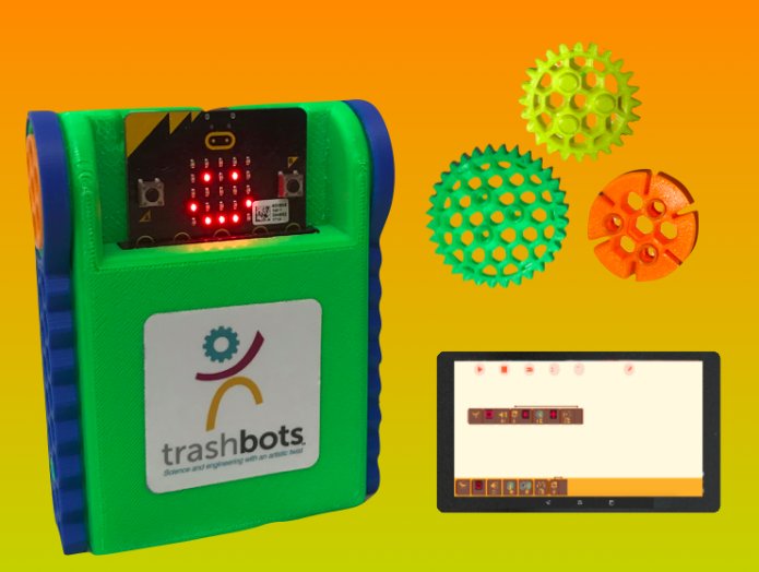 Photo array: Trashbots