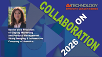 Jennifer Cheh, Senior Vice President of Display Marketing and Product Management at Sharp Imaging & Information Company of America