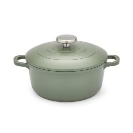 Morphy Richards Cast Aluminium Casserole Dish Green, Small