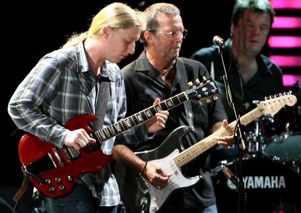 Watch Eric Clapton, Derek Trucks and Doyle Bramhall II Play 