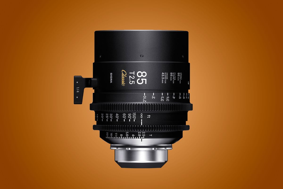 Sigma launches FF Classic Prime Cine lens line - with converter for L-mount cameras