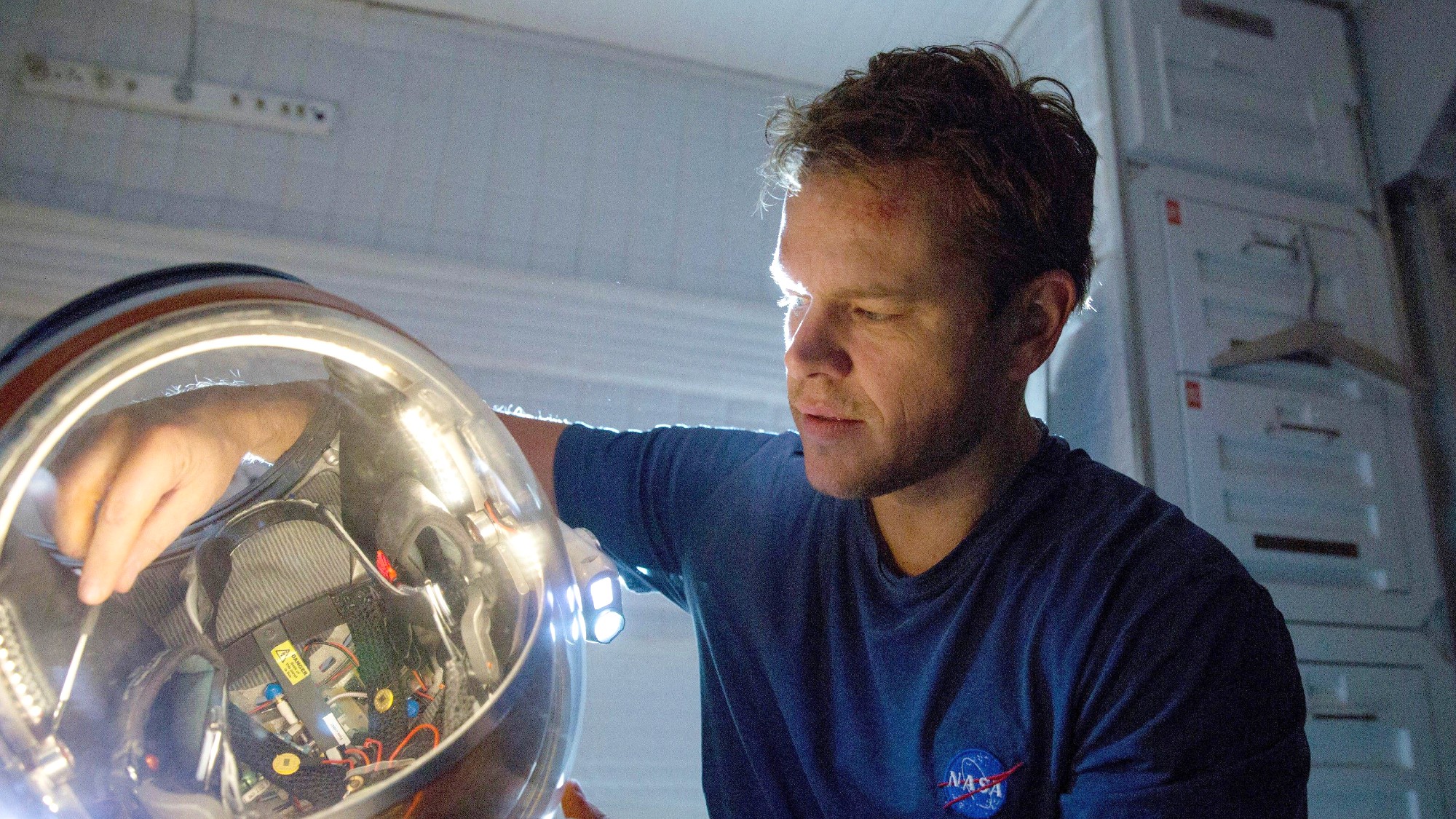 Matt Damon in The Martian