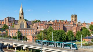 The Lace Market area of Nottingham