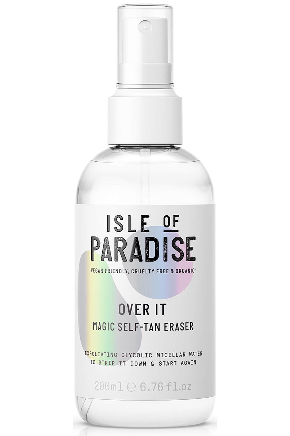 Isle of Paradise Over It Magic Self-Tan Eraser - how to get fake tan off hands