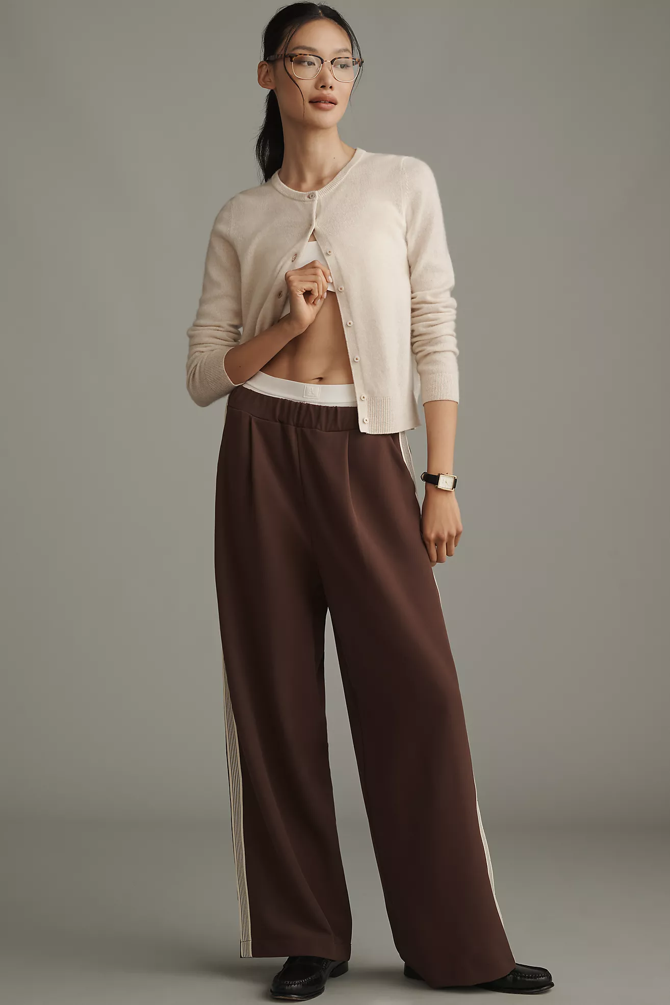 Maeve Pull-On Track Pants