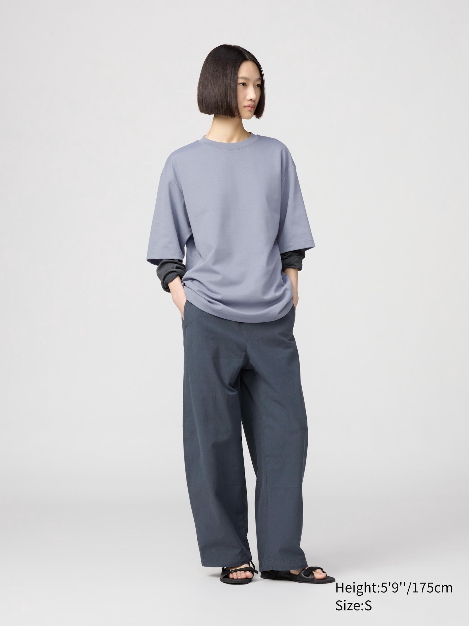 Airism Cotton Oversized Crew Neck T-Shirt