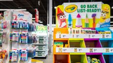 Back-to-school supplies seen at an Office Depot in Cedar Park, Texas.
