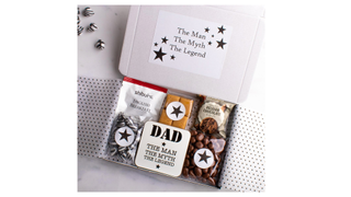 A coffee and chocolate Father's Day hamper