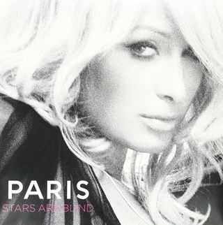Paris Hilton on the cover of "Stars Are Blind."