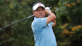 KJ Choi takes a shot at the Simmons Bank Championship