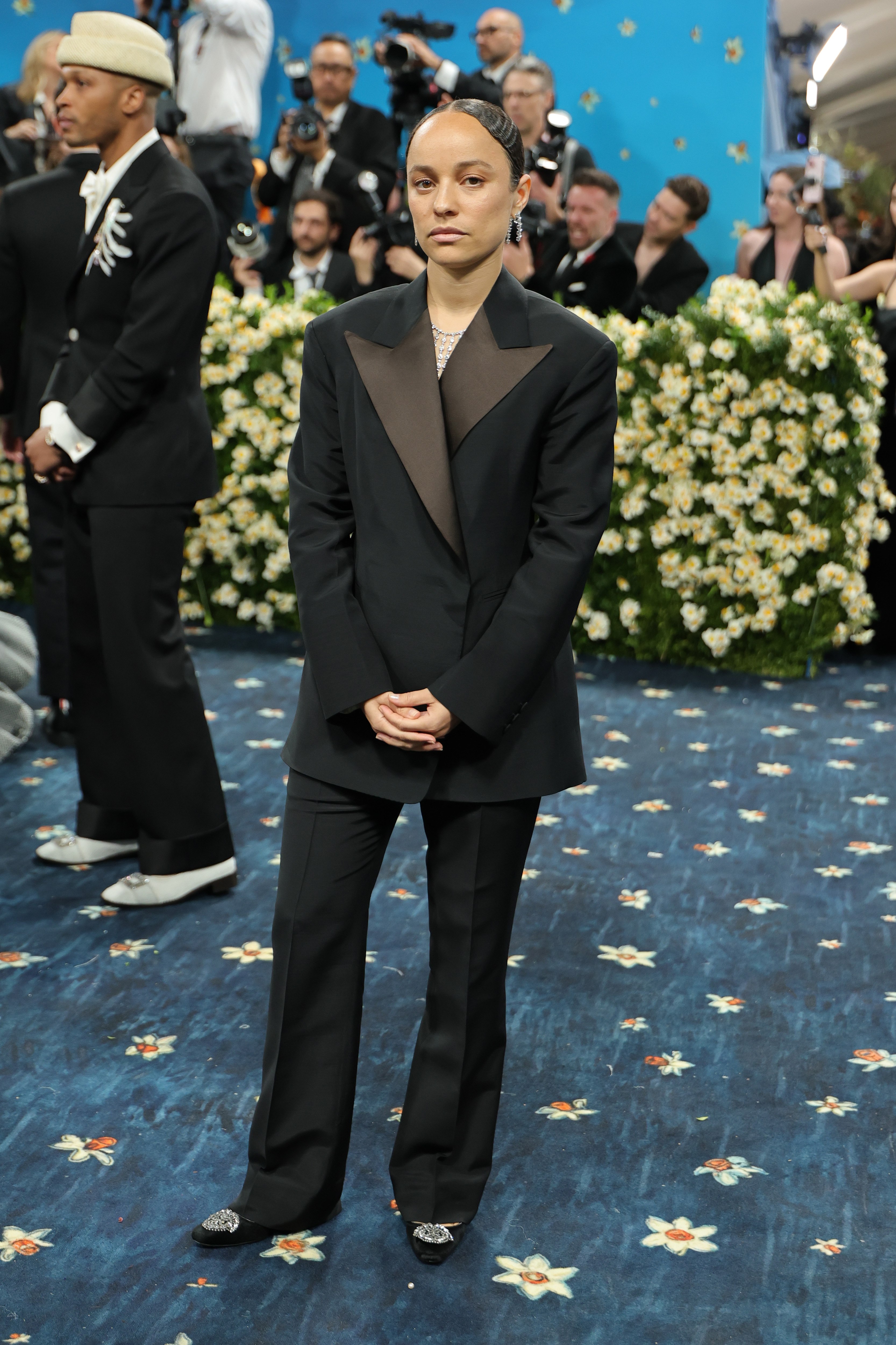 Grace Wales Bonner attends the 2025 Met Gala Celebrating &quot;Superfine: Tailoring Black Style&quot; at Metropolitan Museum of Art on May 05, 2025 in New York City.