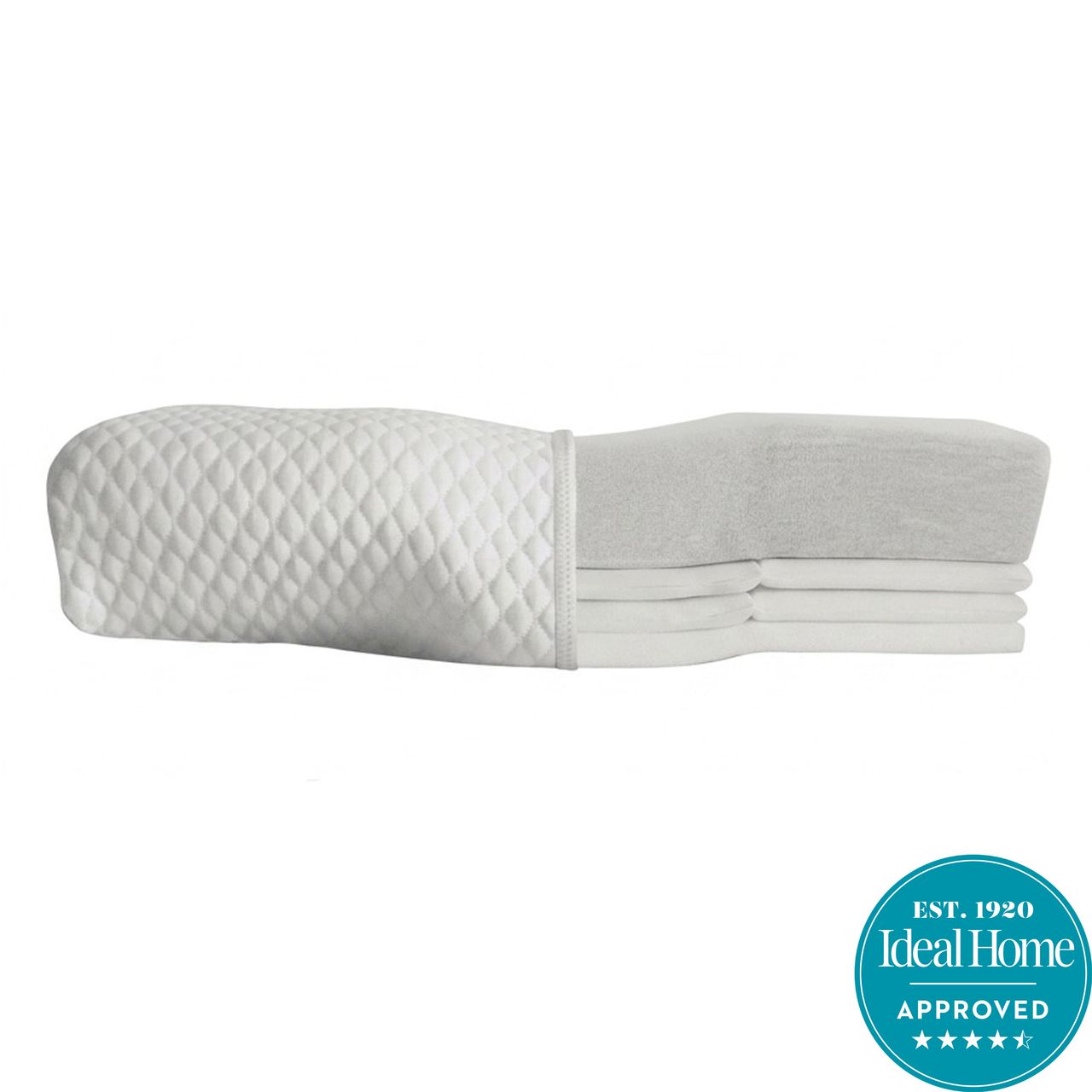 Groove Adjustable Memory Foam Pillow with 4'5 star circle