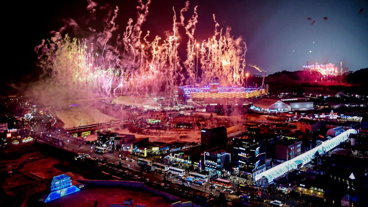 PyeongChang 2018 Winter Olympics fireworks