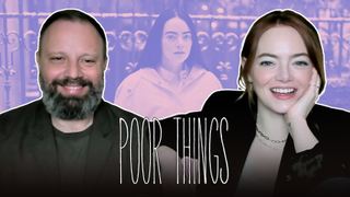 Director Yorgos Lanthimos and Emma Stone talk Poor Things.