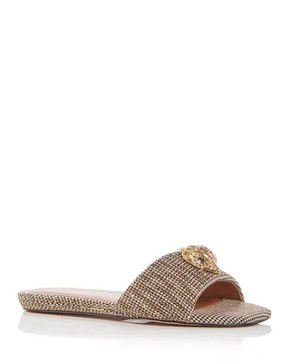 Women's Kensington Slip on Embellished Slide Sandals