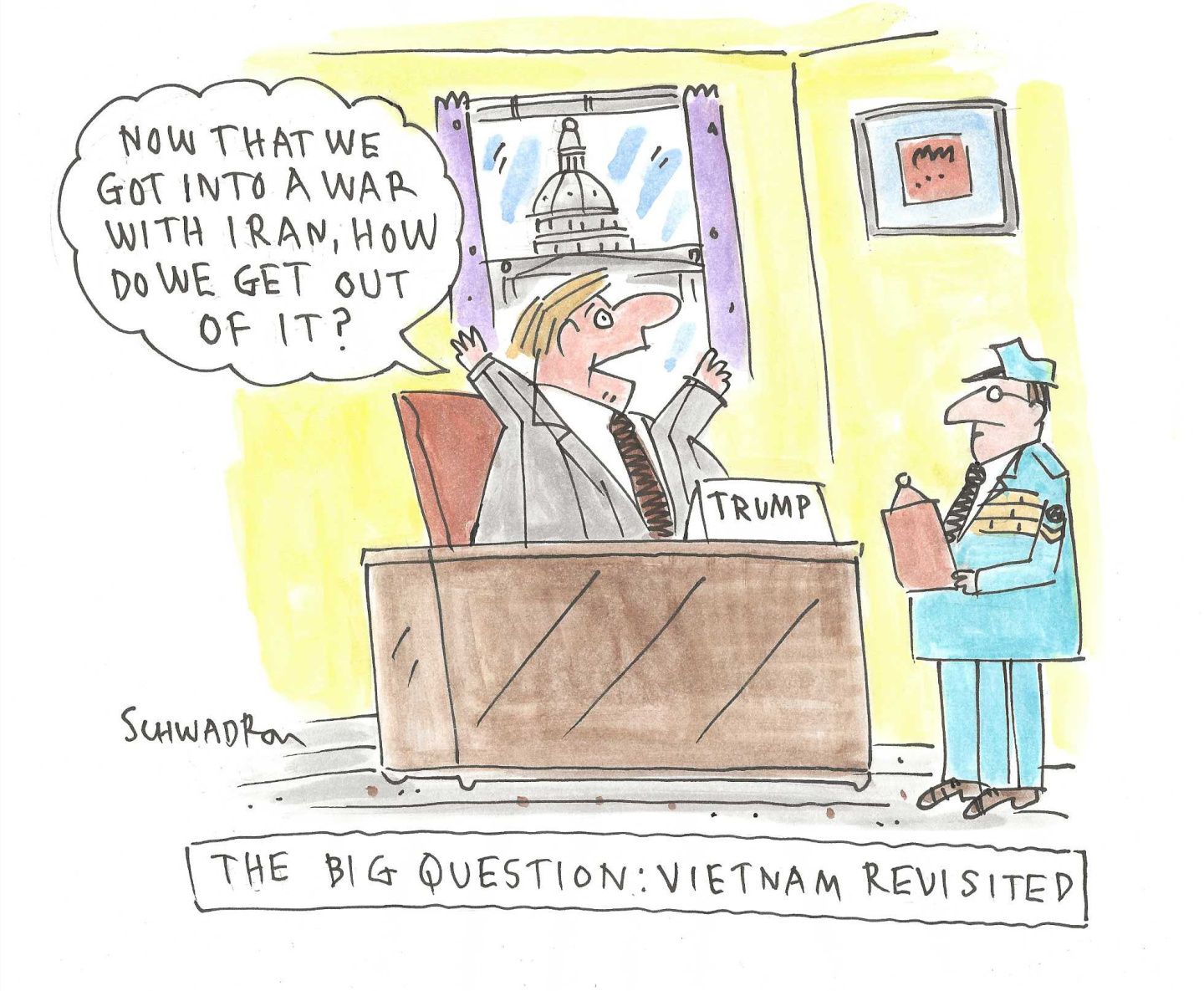 
                                Political cartoon
                            