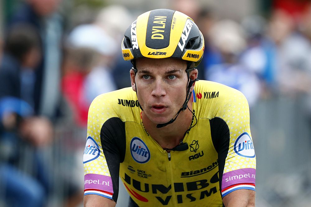 Dylan Groenewegen (Jumbo-Visma) after stage 3 at the BinckBank Tour