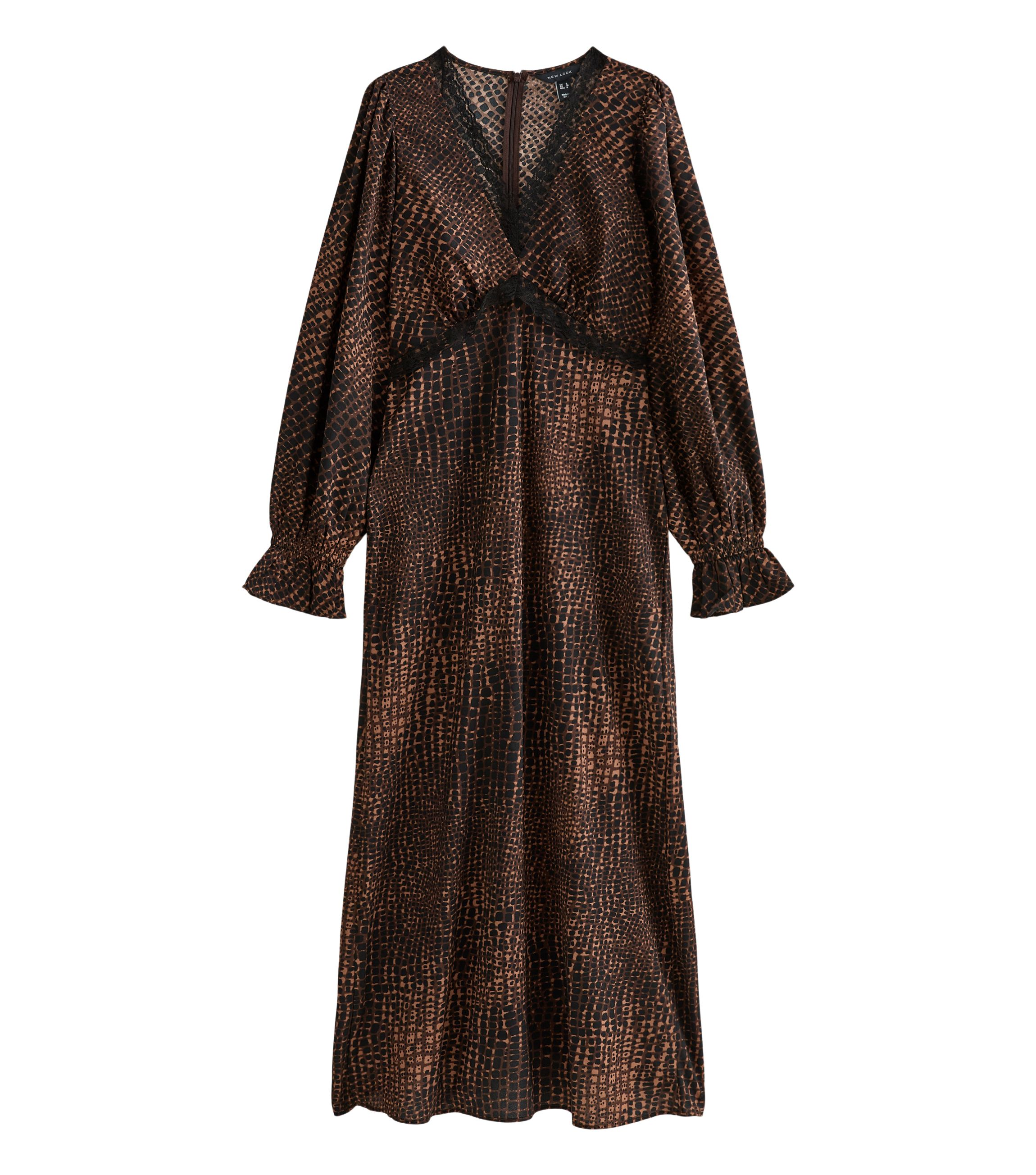 New Look animal Print Midi Dress