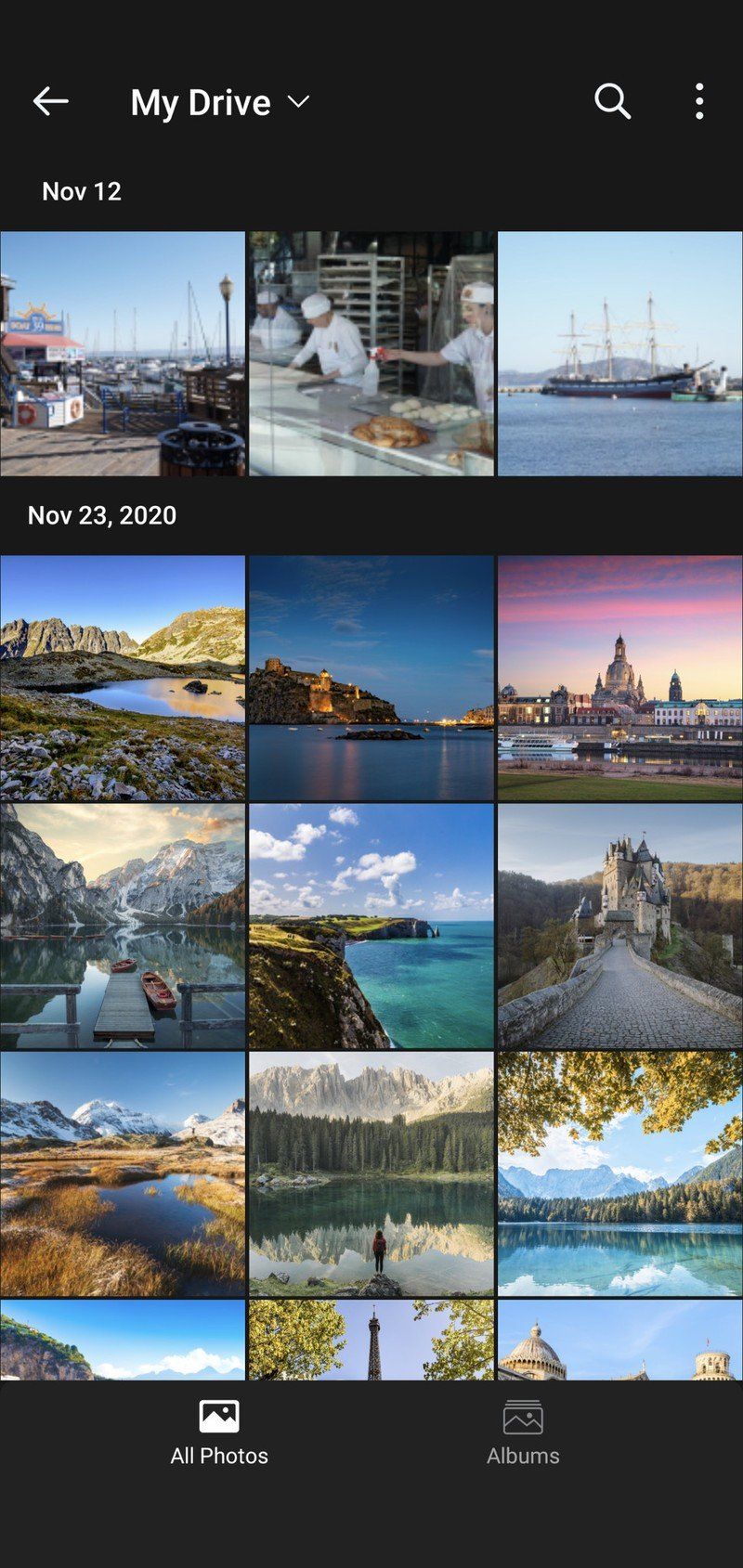 Synology Drive Mobile Photos