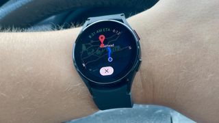 Samsung Galaxy Watch 4 Wear OS features - Google Maps