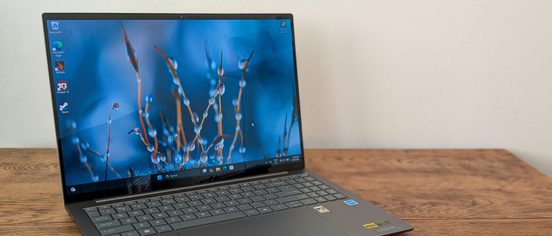 The Acer Swift 16 AI (2026) on a desk