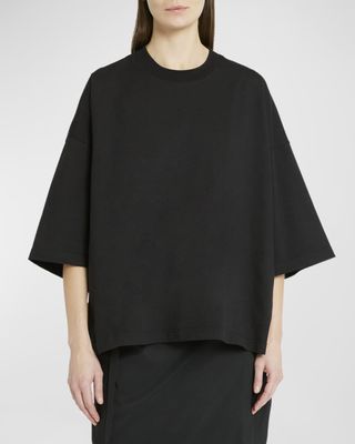 Issi Short-Sleeve Oversized Top