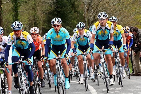 Astana was in control of the stage most of the time.