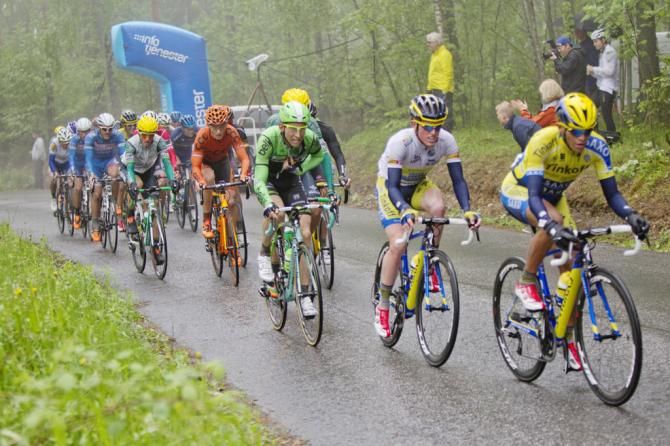 Bauke Mollema (Belkin) in the peloton