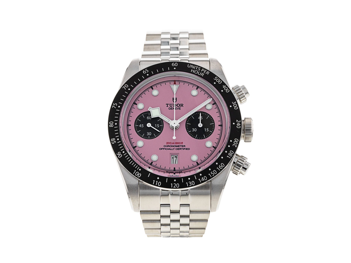 Plapps tudor pink watch