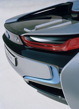 Backside of a BMW i8