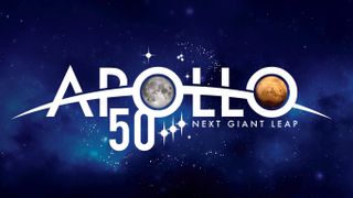 NASA logo Apollo 50th landings