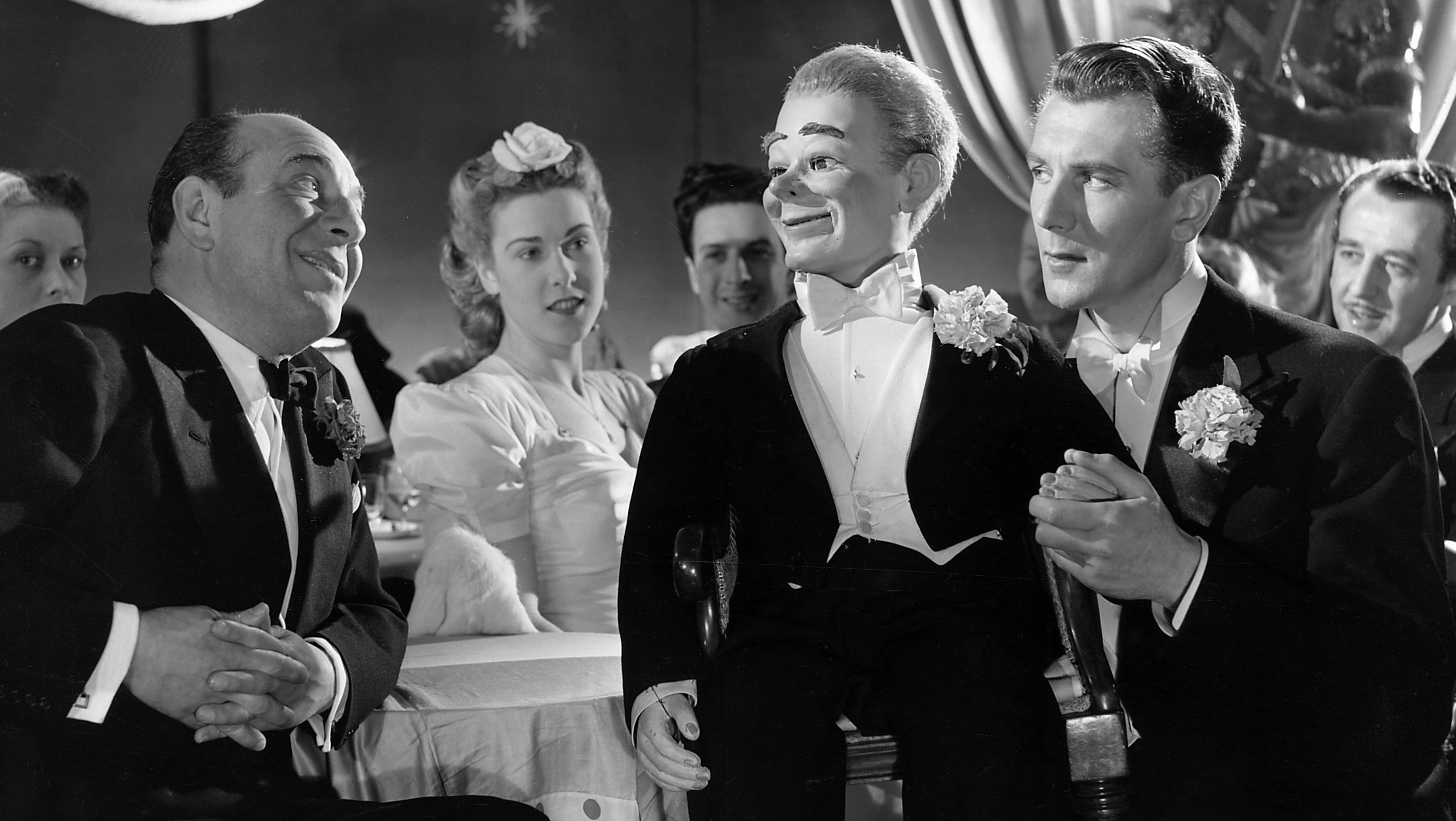Michael Redgrave as a ventriloquist in Dead Of Night.