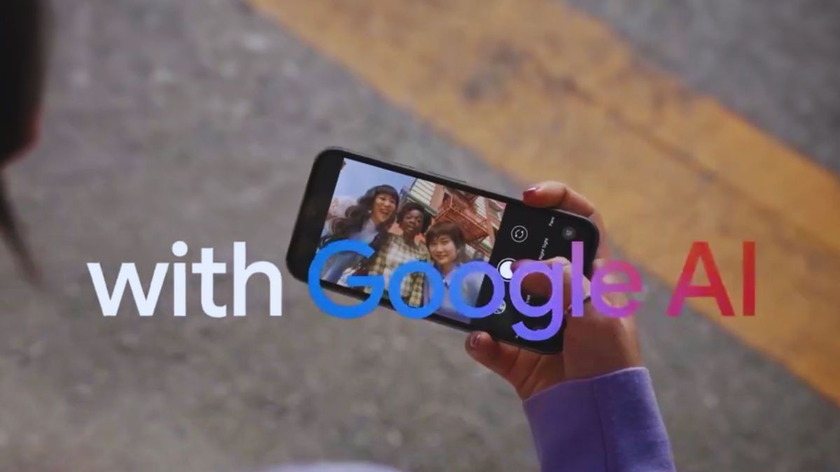 Still from leaked Google Pixel 8a promo video