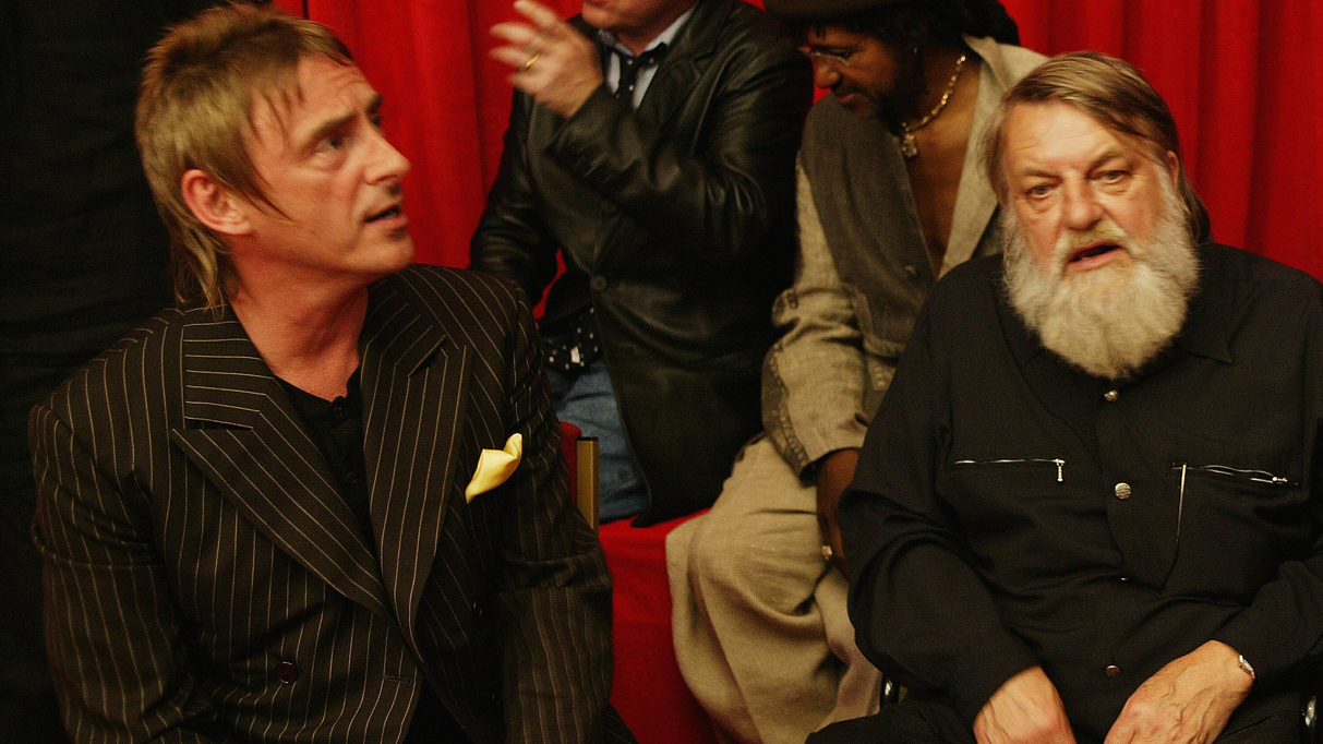 A picture of Paul Weller and Robert Wyatt