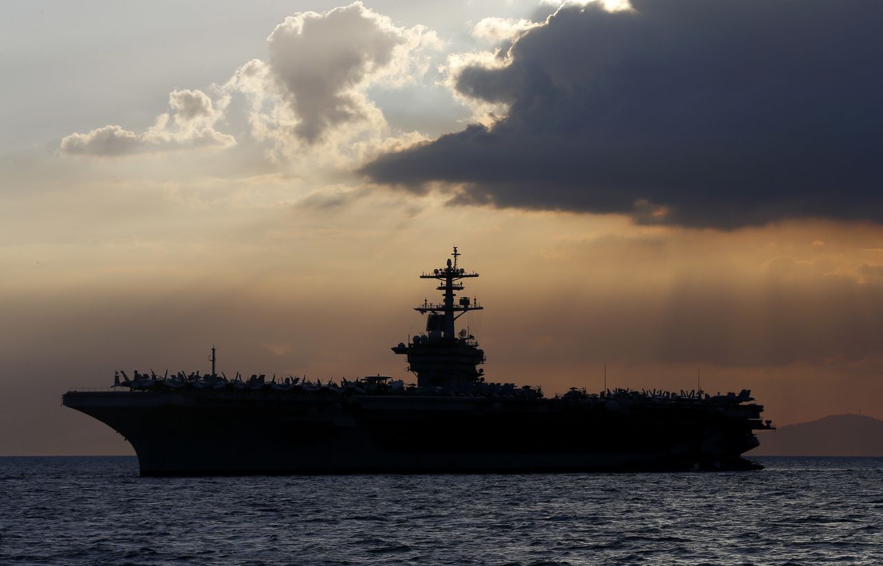 USS Theodore Roosevelt.