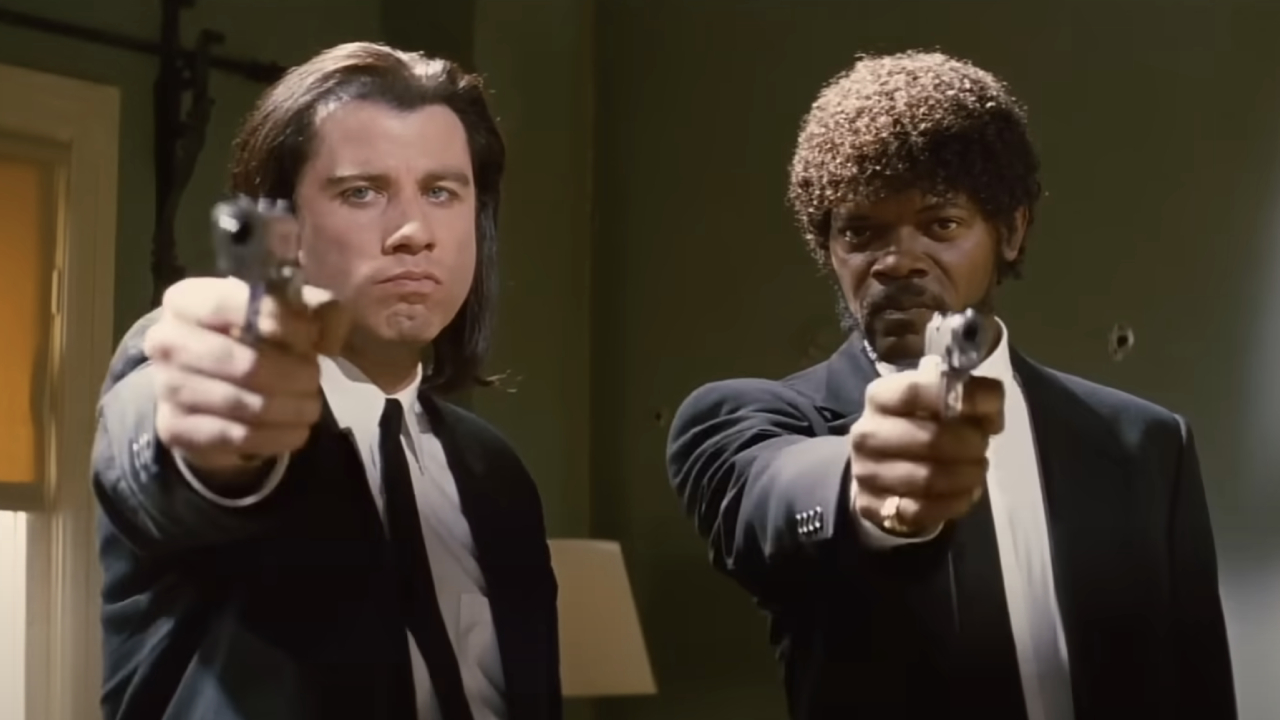 John Travolta y Samuel L. Jackson en Pulp Fiction